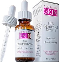 Admire My Skin Bakuchiol Serum Natural Retinol Serum Alternative for Face – Anti Blemish Anti Aging 