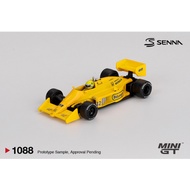 Mini GT 1088 Lotus 99T 12 Ayrton Senna 1987 Monaco GP Winner