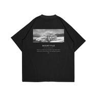 WRLDSTUDIOS_ T-Shirt Mount Fuji Black 20s