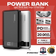 Pineng PN-861PD Type-C PD+QC Quick Charge 3.0 Fast Charge Power Bank (20W/20000mAh) PN861PD