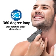 Alat Cukur Kumis Portable Cukuran Jenggot Bulu Ketiak Elektrik Shaver Mini Rechargeable Alat Penghilang Rambut Halus Wajah