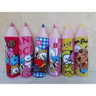 BT21, BT21 Pencil Bolster, BT21 Bolster ver2, Pencil Bolster