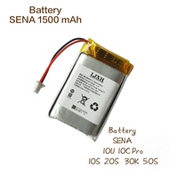 SENA 10U 10C 10Pro 10S 20S 50S 30K 1500mAh แบตเตอรี่ Bluetooth แบตเตอรี่ ฟัง แบตเตอรี่หมวกกันน็อค Ba