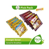 Energen Instant Cereal Drink – | Nutrient-Rich Breakfast Cereal Drink with Milk & Oats | Ready Stock