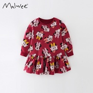 [Babydoraa] DS-124 MALWEE Premium Quality Girls' Dress for ages 1-7 years
