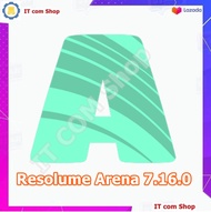 Resolume Arena 7.16.0 rev 25503 โปรแกรมเล่นวิดีโอ ควบคุมเอฟเฟคภาพ และเสียง ถาวรตลอดอายุใช้งาน พร้อมวิธีติดตั้ง