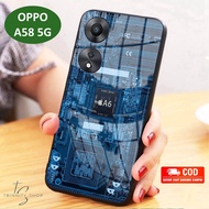 Glass Softcase For Oppo A58 (5G) - OPPO A58 (5G) Phone Case [T30].