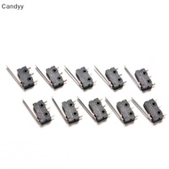 NDY 10PCS Tact KW11-3Z 5A 250V Microswitch 3PIN Buckle N
