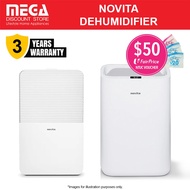 NOVITA ND12 | ND12.8 27-32m² DEHUMIDIFIER | Free $50 NTUC Vouchers Redeem From Novita