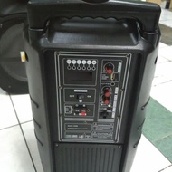 speaker aktif portable bluetooth jvc 12 inch meeting wireless mic juc