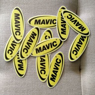 Mavic 5 spoke sticker 12pcs for fixie or 5 spoke wheelset