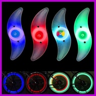 Bike Wheel Spoke Light Tire Lights 3 Mode LED Waterproof Bike Safety Warning Easy To Install Bicycle Accessories fitndph