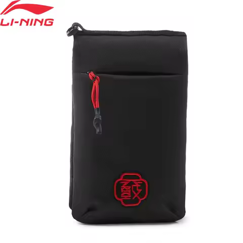 Li-Ning Unisex Sports Style Crossbody Bag 110*25*180mm 0.4L Capacity LiNing Men Women Leisure Bags A