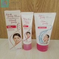 paket hemat fair &amp; lovely 2in1 krim pelembab wajah 23g &amp; glow &amp; lovely brightening facial foam/paket glow &amp; lovely perawatan kulit wajah/paket skincare murah/paket pencerah kulit wajah/bpom/original/paket &amp; satuan/paket glowing/anti flek hitam