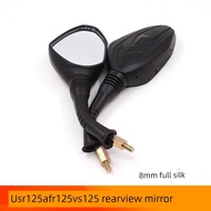 side mirror motorcycle Sesuai untuk skuter Haojue USR125 AFR125 VS125 cermin cermin cermin belakang 