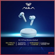 AULA AL110 True Wireless Earbud TWS Bluetooth 5.1 Low Latency Hi-Fi Audio