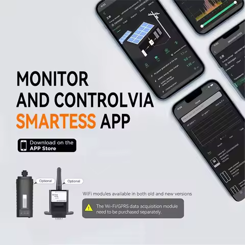 Hybrid Solar Inverter WIFI Module with RS232 Port for POW-HVM2H/3.2H/4.2M/6.2M/10.2M and POW-LVM3.6M