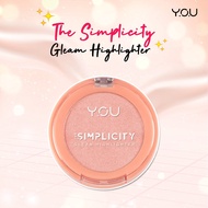 YOU THE SIMPLICITY GLEAM HIGHLIGHTER POWDER LUMINOUS