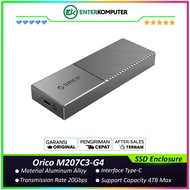 Orico M207C3-G4 USB3.2 Gen2x2 Type-C M.2 NVMe SSD Enclosure