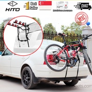 Car Bike Rack Rear Truck Bicycle Carrier Mount Holder Universal 3 Bikes Max 45KG