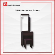 VAIN Dressing Table With Mirror Makeup Table Meja Solek Meja Makeup Almari Solek Almari Mekap Cermin