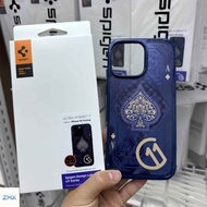 Spigen C11 Series Fearless Edition Ace of Spades Ultra Hybrid Magnetic Case for iPhone 16 Pro Max 15