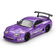 MINI GT 1067 Toyota Supra A80 Top Secret GT-300 Top Secret Purple