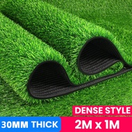 2M x 1M Premium Artificial Grass Carpet Bermuda Fake Grass Lawn Outdoor Garden Floor Mat Decor