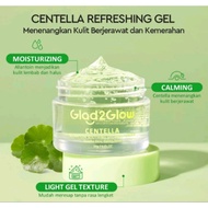 Glad2Glow Centella Soothing Gel Moisturizer 30g & 55g / glad2 glow Moisturizer gel