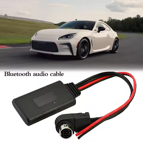 1Pc Bluetooth Aux Audio Adapter Cable For Alpine KCA-121B AI-NET CDA-9857 CDA-9886 CDA-117 JVC KS-U5