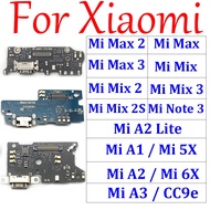 For Xiaomi Mi A2 Lite Max 2 3 Mix 2 2S 3 A3 CC9e A1 5X A2 6X Note 3 USB Charging Port Charger Dock C