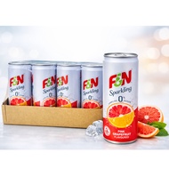 F&N SPARKLING ZERO PINK GRAPEFRUIT 325ML X 12 CANS (1 CARTON)