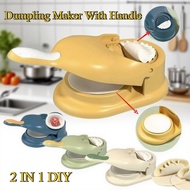 2 In 1 Dumpling Maker Wrapper Mold Dumpling Maker Dough Pressing Empanada Press Dumpling Skin Maker