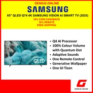 SAMSUNG 65" QLED Q7F 4K Samsung Vision AI Smart TV QA65Q7FAAKXXM