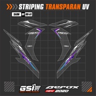 UV TRANSPARENT STRIPING AEROX 155 NEW AEROX CYBER CITY NVX PHILIPPINES STYLE COLOR VARIANTS - SARN-U