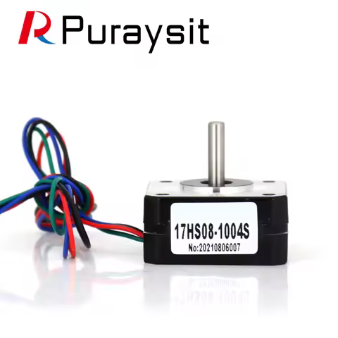 Puraysit Nema 17 Stepper Motor 20mm 16Ncm 1A Nema17 Step Motor 4-Lead 17HS08-1004S Motor for CNC Ext