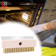 [Shiwaki3] Pizza Oven Brush with Spade Portable Pizza Oven Cleaning Tool, Brass Bristles for  Cookin