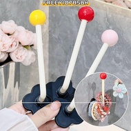 FREEYIO785BH Cloth Hanger, Dopamine Punch Free Hairband Storage Hook, L-Shape Wall Mounted Kitchen S