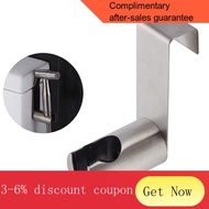 YQ4 Bidet Spray Heads Attachment Toilet Tank Shower Head Holder Stainless Steel Free Nail Bidet Hook Holder