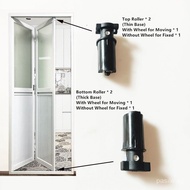 【In stock】Strong Bi Fold Door Roller Replacement for Washroom Toilet Kitchen Bi-Fold Roda Pintu Tandas Durable for Most of Brand Bifold Doors in HWDI