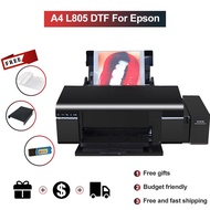 DTF Printer Machine A4 For Epson L805 DTF Directly Transfer Film Printer For Clothes Textile For DTF