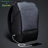 Korin FlexPack Pro Anti theft Unisex 14 15 Inch Laptop Backpack USB Charging Port Water Resistant Bag Beg Galas Komputer