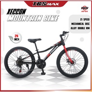 24 Inch 21 Speed Double Wall Rim Mountain Bike / Basikal MTB Basikal Budak Basikal Dewasa Basikal Remaja