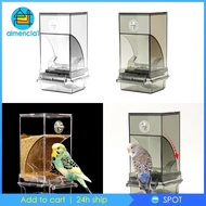 [Almencla1] Bird Cage Feeder Cage Accessories for Cockatiel Finch Lovebirds