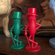 1960s 美國製 Planters 企業 Mr.Peanut Cup 花生先生 迷你調味罐