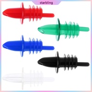 Star Plastic Liquor Spirit Wine Bottle Pour  Flow Pourer Stopper Cocktail Drinks