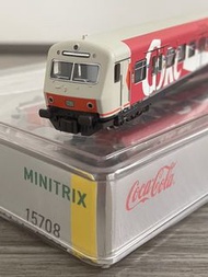 全新現貨 Trix Minitrix DCC 15708 DB, "S-Bahn" Passenger Car Set with "Coca-Cola" ep. V 德國鐵路公司 可口可樂 數碼版本客
