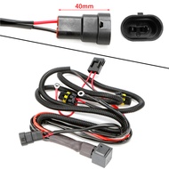1 Pcs 12V 40A Car Headlight Fog Light HID Xenon Wire Harenss Wire Light Controller Adapter Plugs Lam