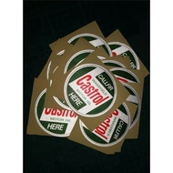 (Reflective)Castrol Car/Motor Sticker