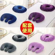 【Durable and practical】
 Original beauty salon lying pillow latex lying pillow hole cushion pillow massage face pillow massage U-shaped pillow chest pillow foot pillow